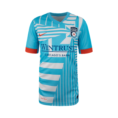 Chicago Stars 2025 Stadium Home Big Kids' Nike Dri-FIT NWSL